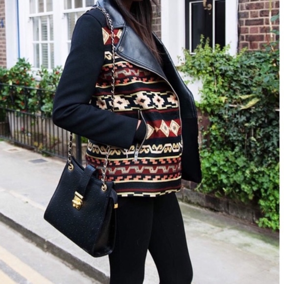 zara aztec jacket
